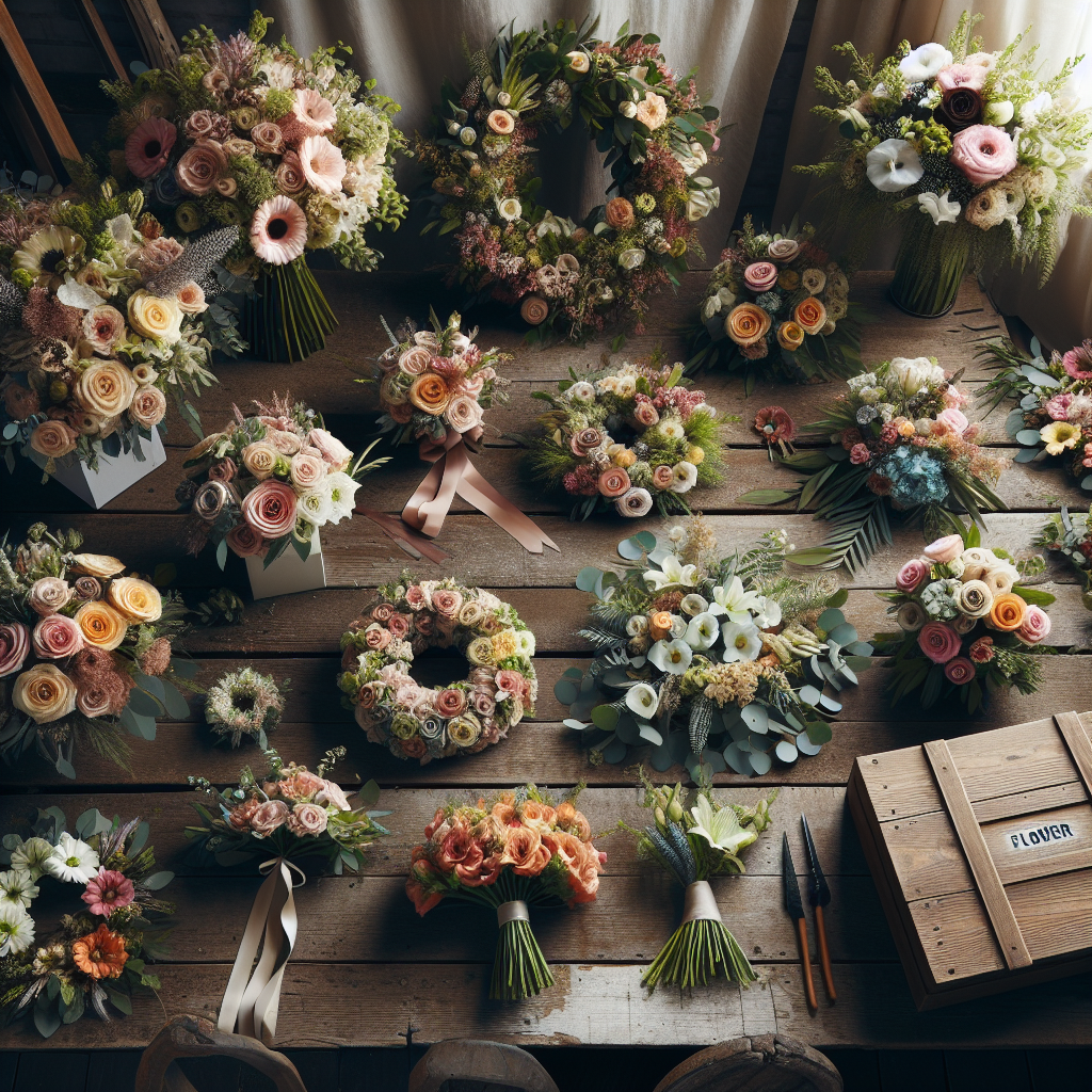 Bukiety i kompozycje kwiatowe